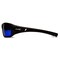 Pyramex Velar, Safety Glasses, Ice Blue Mirror Lens, Black Frame SB10465D - alternate 2